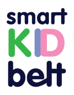 Smart Kid Belt - logo białe