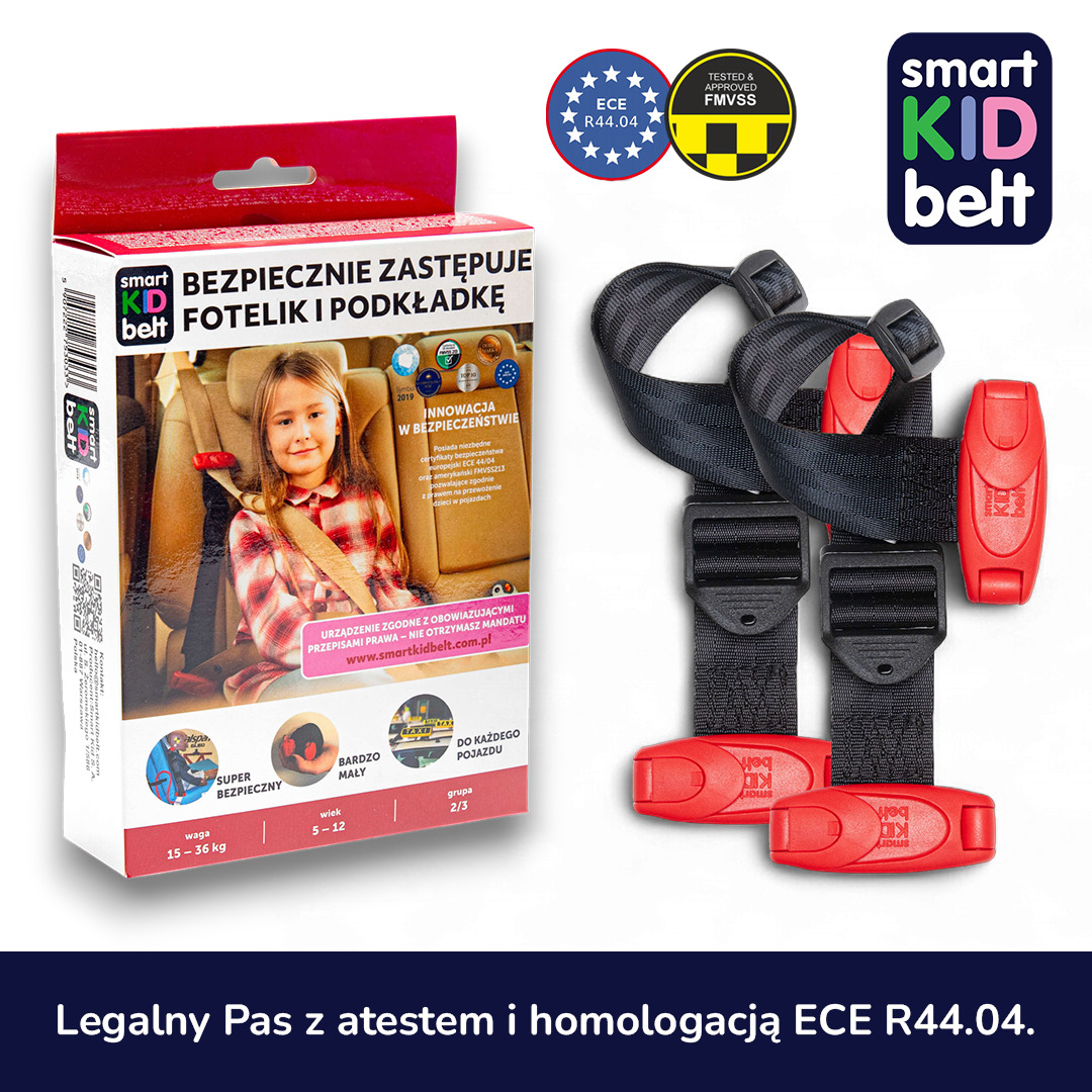 Czy w Twoim kraju można przewozić dzieci w Smart Kid Belt?