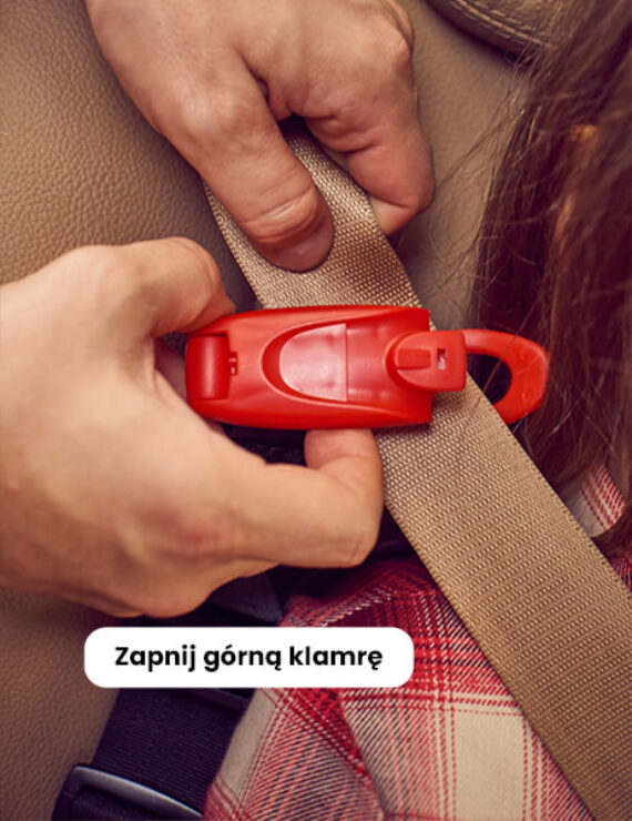 Smart Kid Belt - zapnij górną klamrę