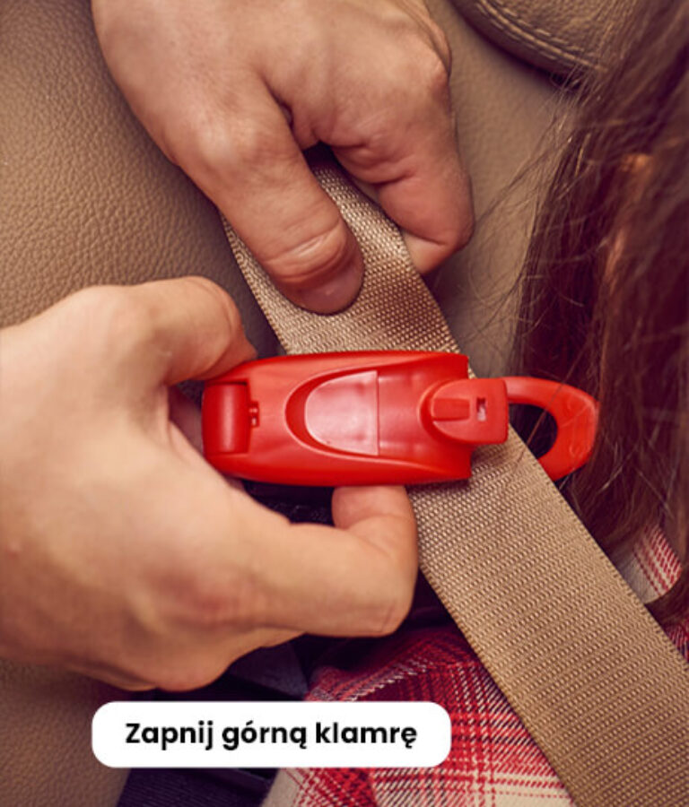 Smart Kid Belt - zapnij górną klamrę